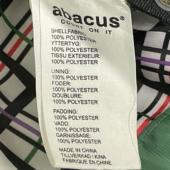 abacus Men's Golf Vest, size XXL, Pockets, Full Zip, 100% Polyester, Green - Picture 13 of 16